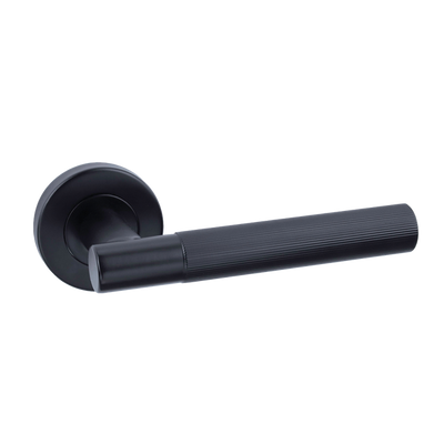 LPD Geneva Matt Black Handle Hardware Privacy Pack