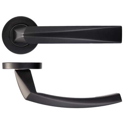 LPD Hercules Matt Black Privacy Handle Hardware Pack