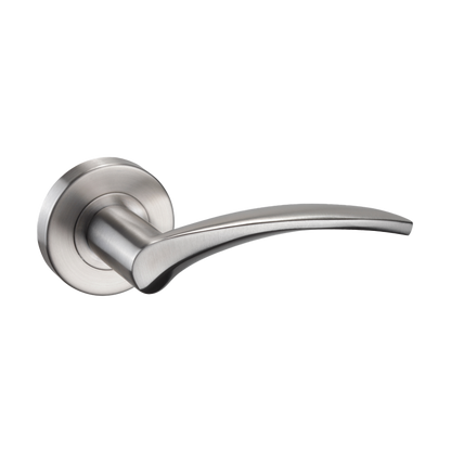 LPD Ironmongery Corvus Satin Chrome Tone Handle Hardware Pack