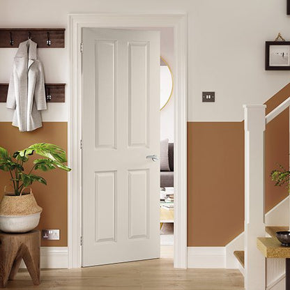 JB Kind Canterbury Grained FD30 Fire Door