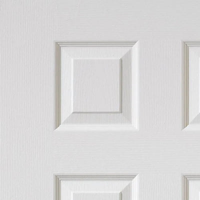 JB Kind Colonist Grained Moulded Panel FD30 Fire Door