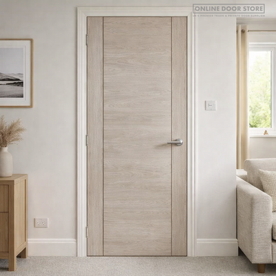JB Kind Alabama Light Grey Laminated Internal FD 30 Fire Door