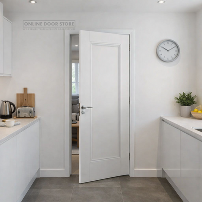 JB Kind Belton White Primed Internal Door