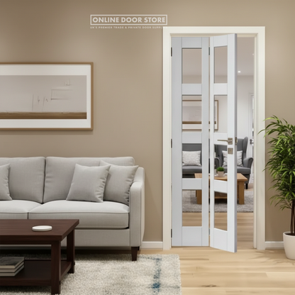 JB Kind Cayman White Bi-Fold Internal Door