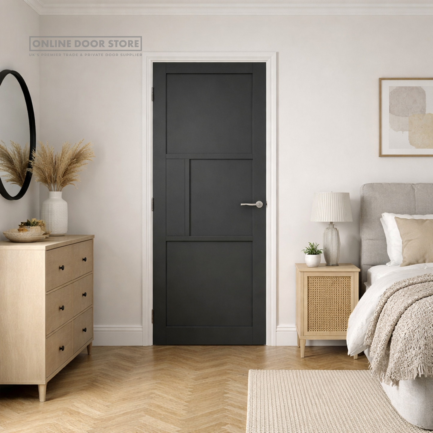 JB Kind Cosmo Grey Laminated Internal Door