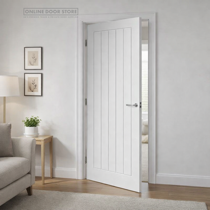 JB Kind Cottage 5 White Primed Internal Door