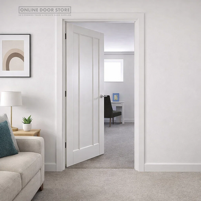JB Kind Jamaica White Primed FD30 Fire Door