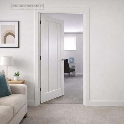 JB Kind Jamaica White Primed FD30 Fire Door