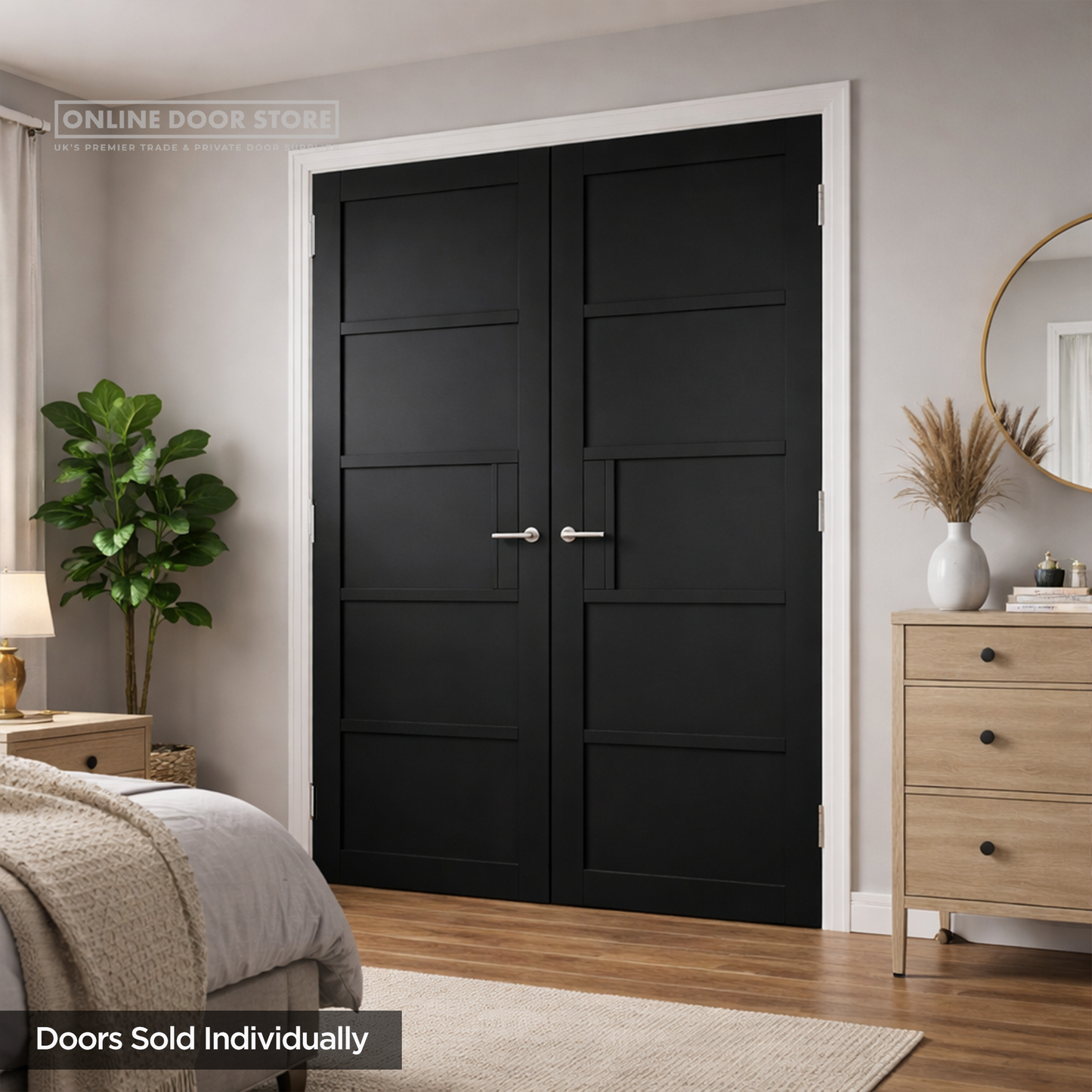 JB Kind Metro Black Internal Door