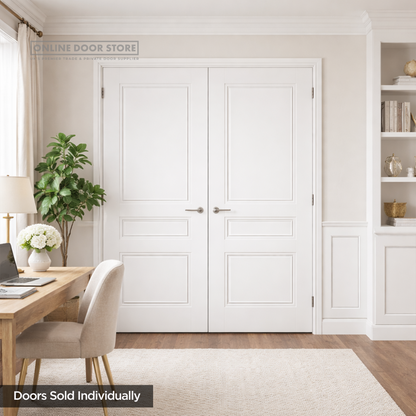 JB Kind Osborne White Primed Internal FD30 Fire Door