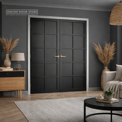 JB Kind Plaza Black Internal Door