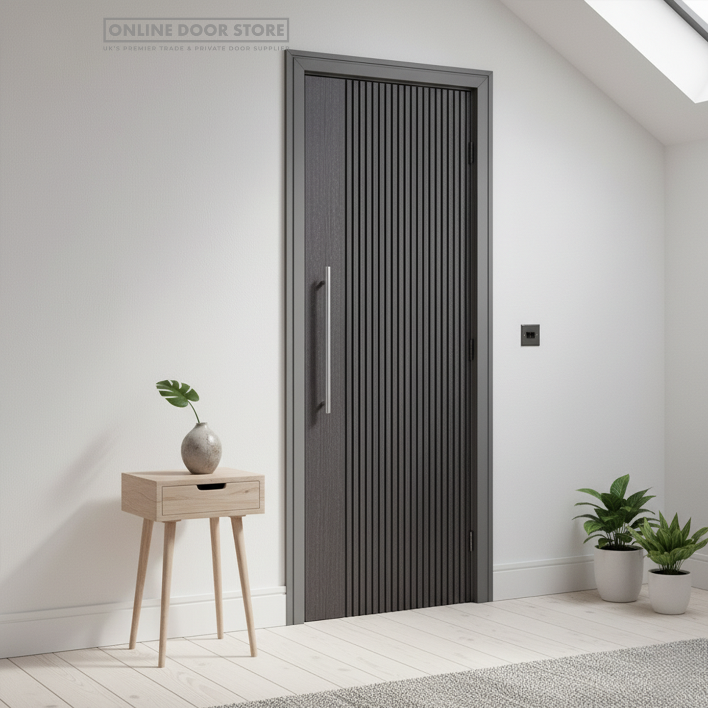 LPD Ash Grey Melbourne Solid Internal Door