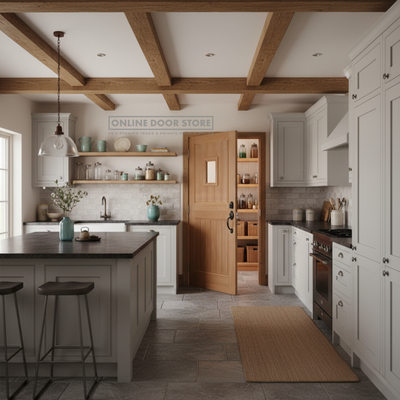 LPD Barnburgh M&T (Stable 1 Light) Hardwood Unglazed External Door