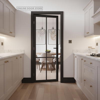 LPD Black Liberty 4L Internal Glazed Door