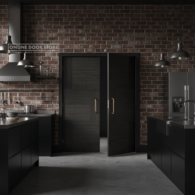 LPD Charcoal Black Seis FD30 Fire Door