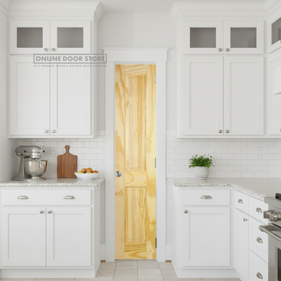 LPD Clear Pine 2-Panel Half Door