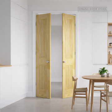 LPD Clear Pine 2-Panel Half Door