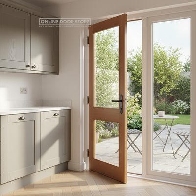 LPD Hardwood 2XGG M&T Unglazed External Door