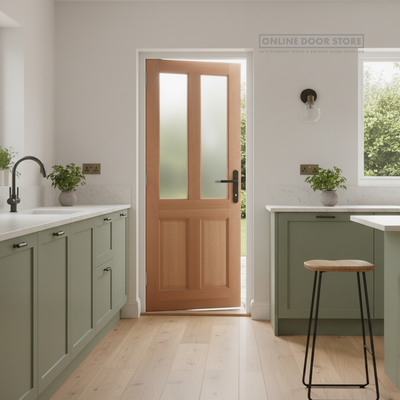 LPD Hardwood Malton 2L Dowelled Unglazed External Door