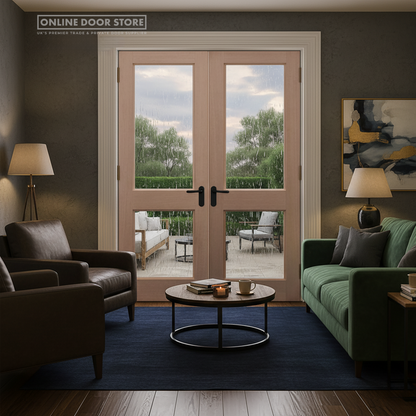 LPD Hemlock Unglazed 2XGG Unglazed External Door Pair