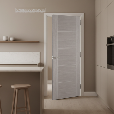 LPD Light Grey Vancouver 5P Internal Door