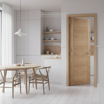LPD Oak Carini Unfinished Internal Door
