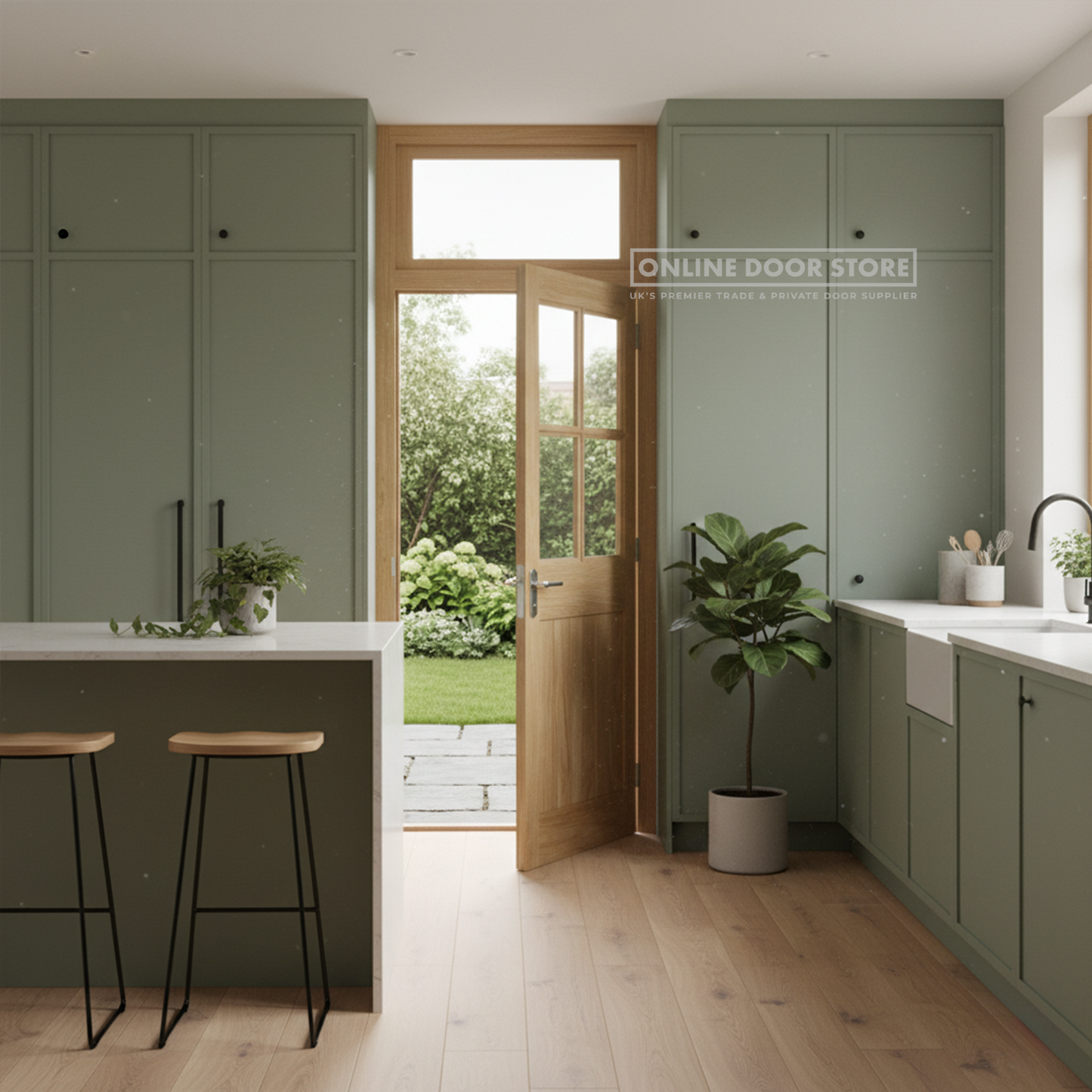 LPD Oak Cottage External Door 4L