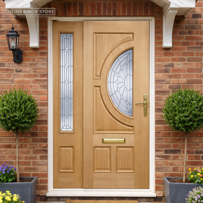 LPD Oak Empress External Glazed Door