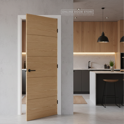 LPD Oak Lille FD30 Fire Door