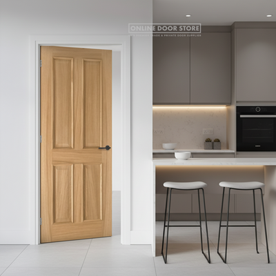 LPD Oak Regency 4 Panel RM2S Internal Door