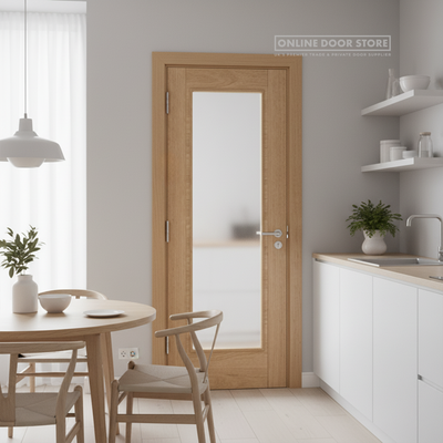 LPD Oak Vancouver 1 Light Internal Glazed Door