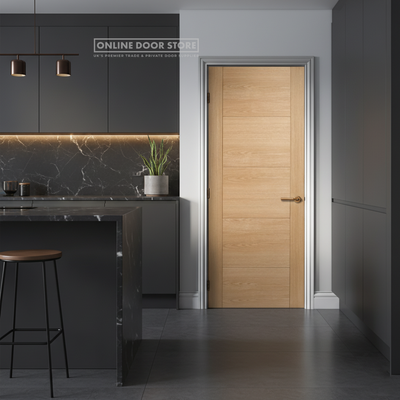 LPD Oak Vancouver 5P Pre-Finished FD60 Fire Door