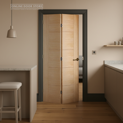 LPD Oak Vancouver Bi-Fold Internal Door