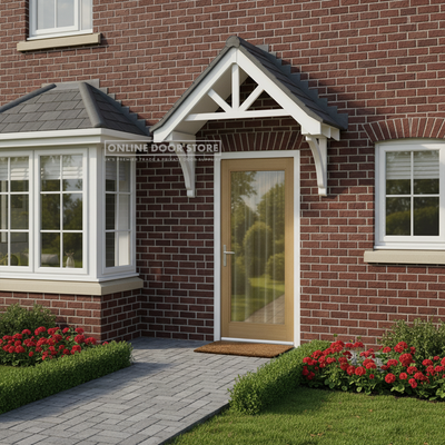 LPD Pattern 10 Clear Glazed 1L External Door