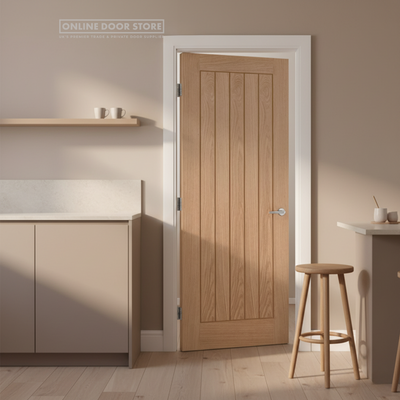 LPD Pre-Finished Oak Belize FD60 Fire Door