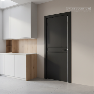 LPD Pre-finished Black Greenwich Internal Door