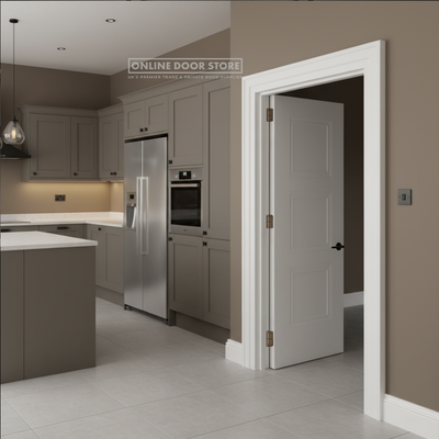 LPD White Amsterdam FD30 Fire Door