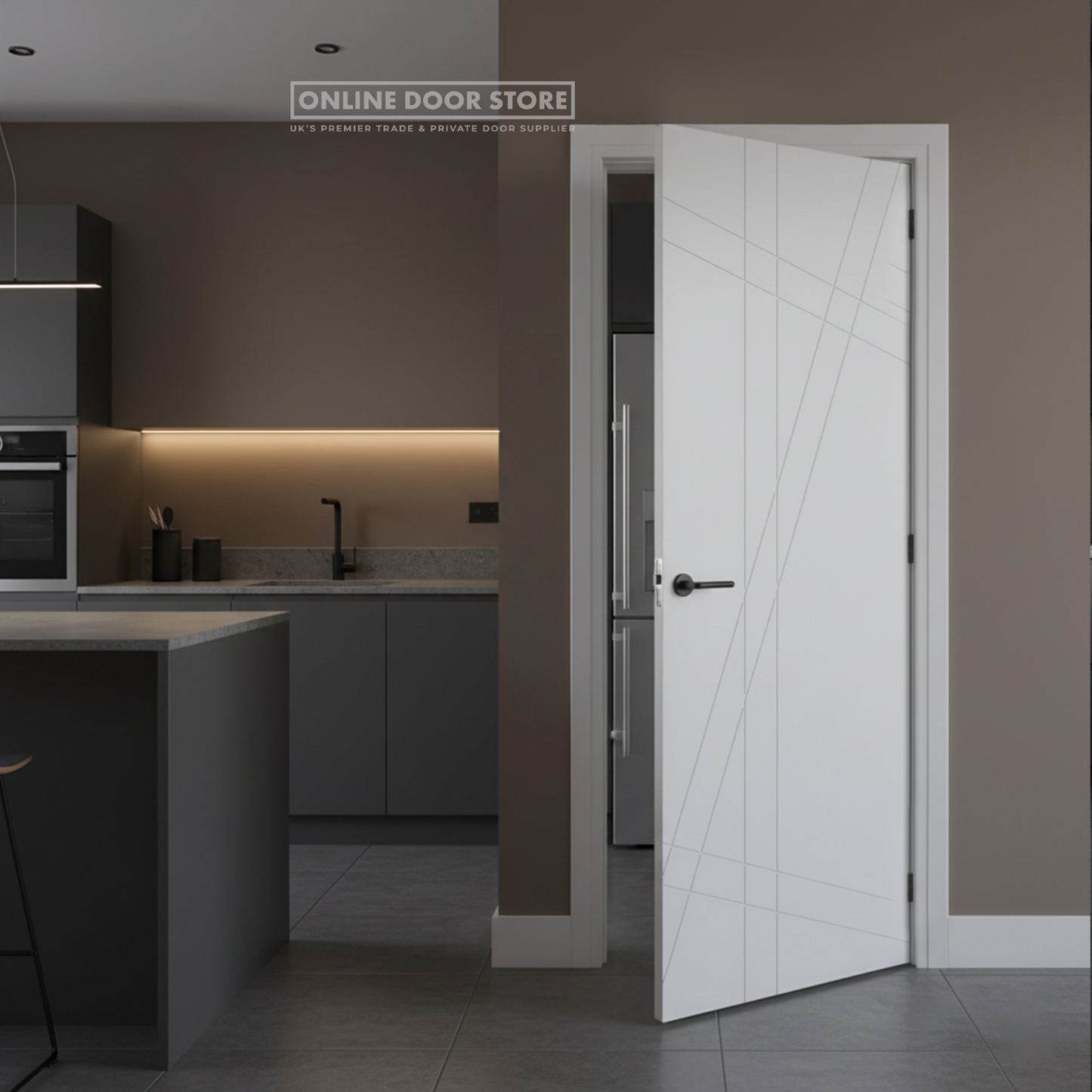 LPD White Hastings Internal Door