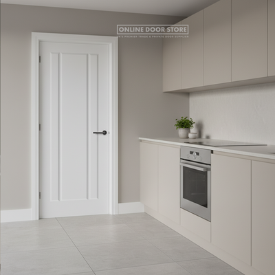 LPD White Lincoln FD30 Fire Door