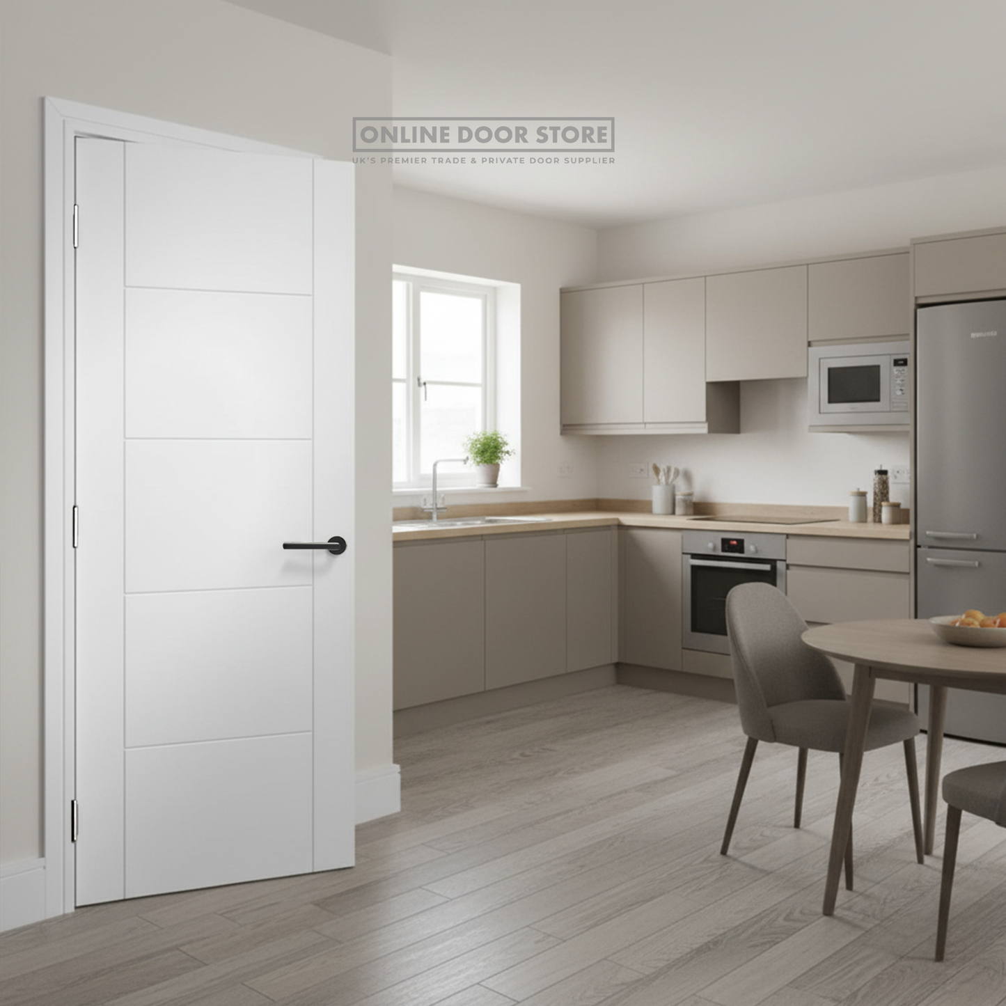 LPD White Vancouver 5P Internal Door