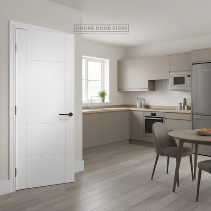 LPD White Vancouver 5P Internal Door