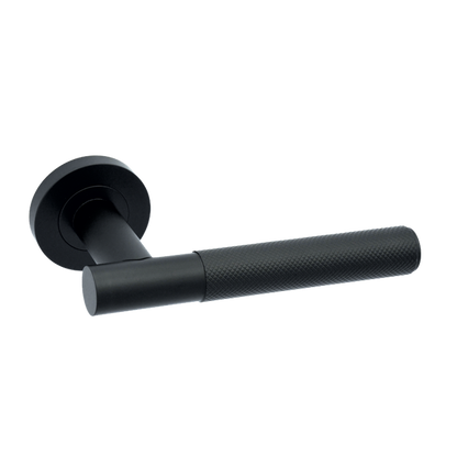 LPD Lugano Matt Black Privacy Handle Pack