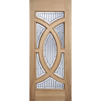 LPD Oak Majestic External Glazed Door