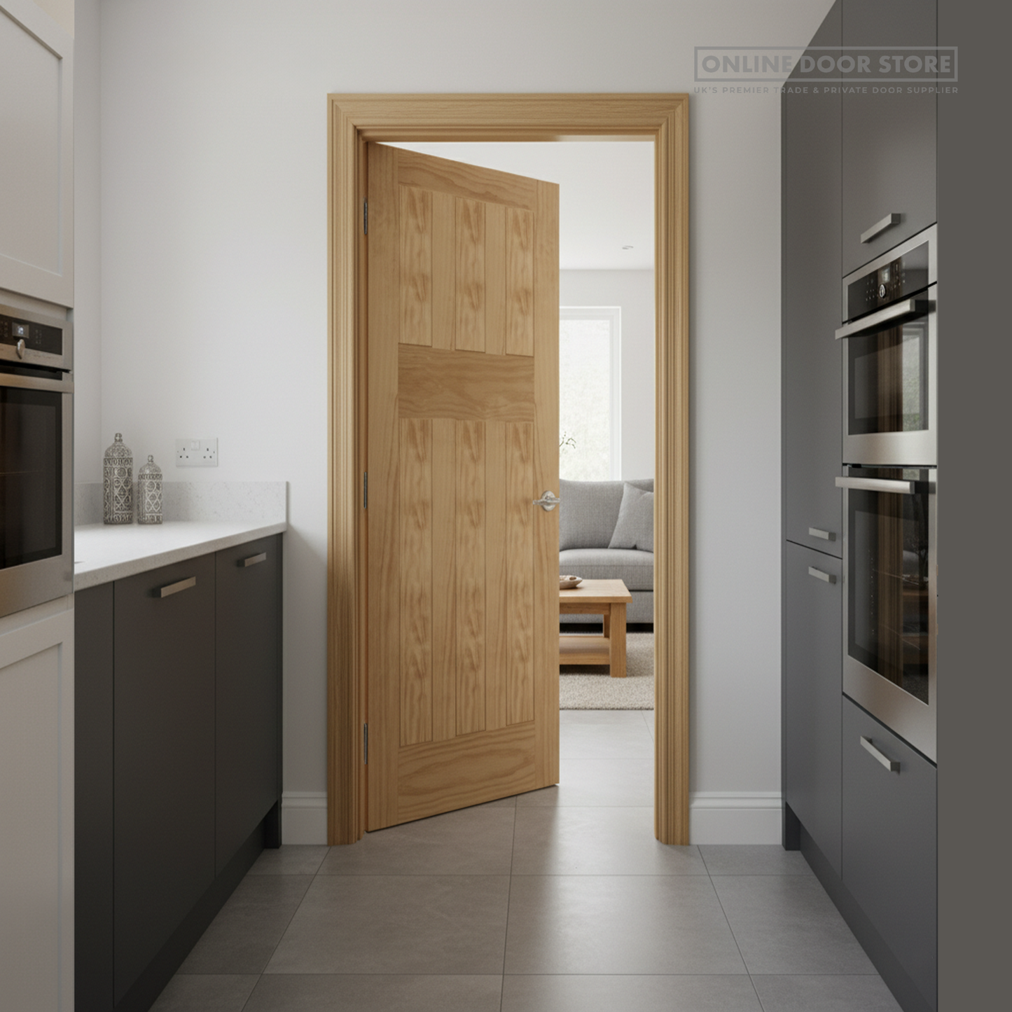 Mendes 1930's Un-Finished Pine 6 Panel Internal Door