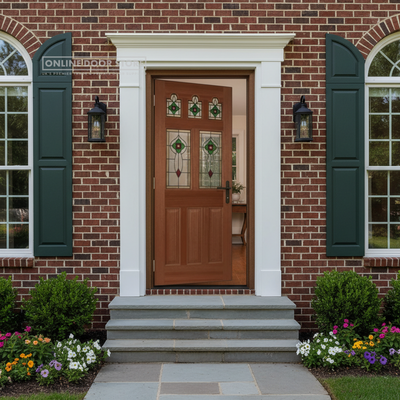 Mendes Ealing Rose Hardwood Glazed External Door