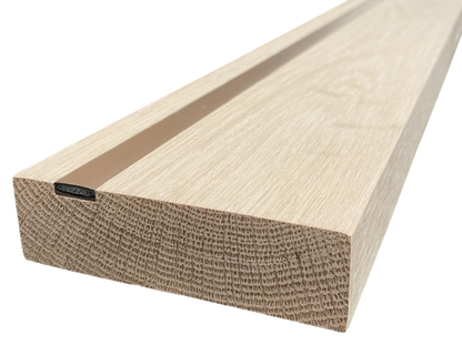 XL Joinery Internal Oak Fire Door Lining Set with Intumescent Strip