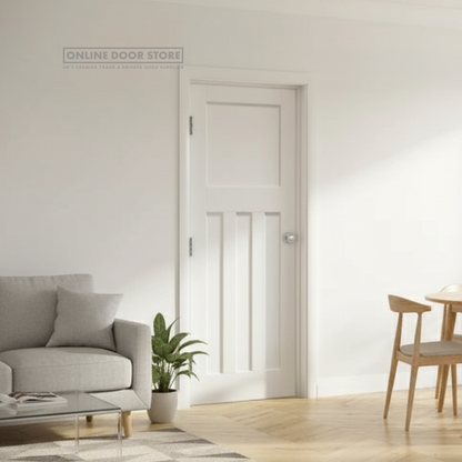 XL Joinery DX 1930's White Primed Internal Door