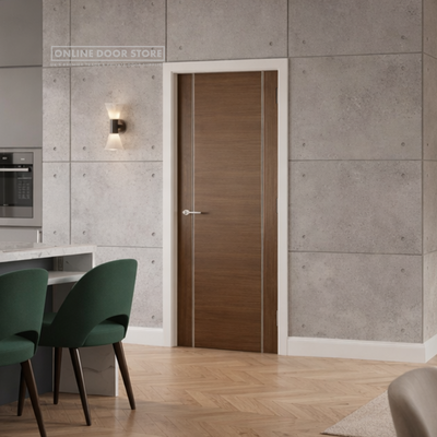 XL Joinery Forli Pre-Finished Walnut Internal Door