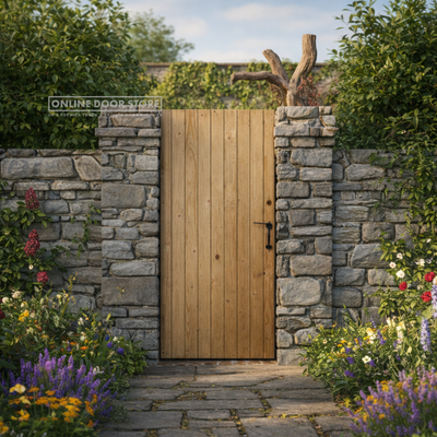 XL Joinery Ledged & Braced External Pine Gate or Shed Door