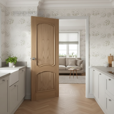 XL Joinery Louis Oak Raised Moulding Internal Door